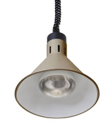 HENDI Rise and fall heat lamp, conical, HENDI, Beige, 230V/375W, ⌀275x(H)250mm
