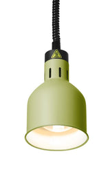 HENDI Rise and fall heat lamp, cylindrical, HENDI, Beige, 230V/375W, ⌀175x(H)250mm
