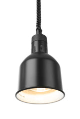 HENDI Rise and fall heat lamp, cylindrical, HENDI, Beige, 230V/375W, ⌀175x(H)250mm
