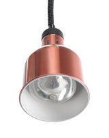 HENDI Rise and fall heat lamp, cylindrical, HENDI, Beige, 230V/375W, ⌀175x(H)250mm