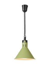 HENDI Rise and fall heat lamp, conical, HENDI, Beige, 230V/375W, ⌀275x(H)250mm