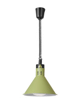 HENDI Rise and fall heat lamp, conical, HENDI, Beige, 230V/375W, ⌀275x(H)250mm