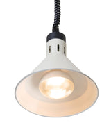 HENDI Rise and fall heat lamp, conical, HENDI, Beige, 230V/375W, ⌀275x(H)250mm
