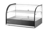 HENDI Heated countertop display two levels, HENDI, dubbel level, svart, 230V/800W, 554x376x(H)376mm