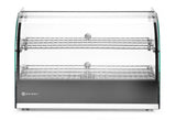 HENDI Heated countertop display two levels, HENDI, dubbel level, svart, 230V/800W, 554x376x(H)376mm