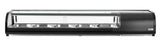 HENDI Sushi display, Arktic, Containers included: 5x GN 1/2 (H)40 mm., svart, 230V/190W, 420x1800x(H)265mm