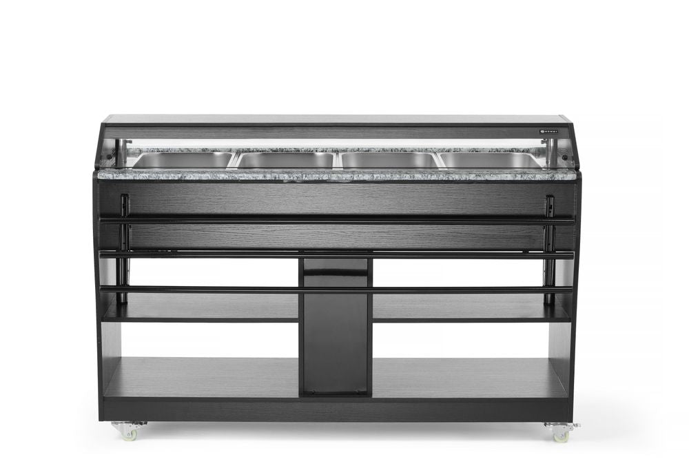HENDI Heated buffet, HENDI, GN 1/1, 1490L, 765x1490x(H)1370mm