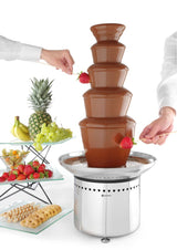 HENDI Chocolate fountain 5 tiers, HENDI, 230V/265W, ⌀332x(H)709mm