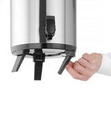 HENDI Beverage dispenser, HENDI, 11L, Silver, 292x266x(H)440mm