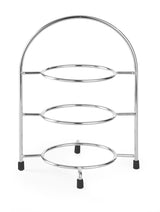 HENDI Serving stand för plates, HENDI, plates max. Ø 275 mm, 290x290x(H)440mm