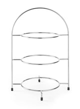 HENDI Serving stand för plates, HENDI, plates max. Ø 275 mm, 290x290x(H)440mm