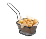 HENDI Deep frying korg miniatures stackable svart, HENDI, 105x90x(H)60mm