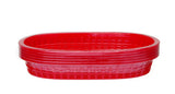 HENDI Serving baskets fast food style, HENDI, röd, 6 pcs., 272x175x(H)38mm