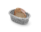 HENDI Bakery korg oval, HENDI, Light grey, 250x190x(H)65mm