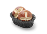 HENDI Bakery korg oval, HENDI, Light grey, 250x190x(H)65mm