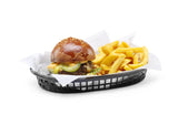 HENDI Serving baskets fast food style, HENDI, röd, 6 pcs., 272x175x(H)38mm