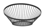 HENDI Fruit korg angled rund svart, HENDI, ⌀300x(H)205mm