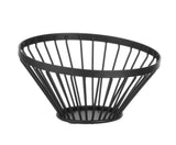 HENDI Fruit korg angled rund svart, HENDI, ⌀300x(H)205mm