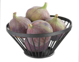 HENDI Fruit korg angled rund svart, HENDI, ⌀300x(H)205mm