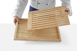 HENDI Bread skärbräda, HENDI, Wood dark, 475x322mm