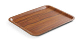 HENDI serveringsbricka, rektangulär, non-slip, laminated, AmerBox, Mahogany, 430x610mm