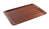 HENDI serveringsbricka, rektangulär, non-slip, laminated, AmerBox, Mahogany, 430x610mm