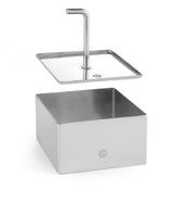 HENDI Food ring and pusher square, HENDI, food ring, 67x67x(H)45mm