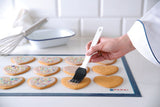 HENDI Butter and fat brush flat silicone, HENDI, 220x32mm