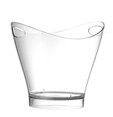 HENDI Wine and champagne bucket, BarUp, 6L, Transparent, 300x240x(H)260mm, Oval