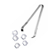 HENDI Ice cube tongs, BarUp, Silver, 2 pcs., (L)180mm