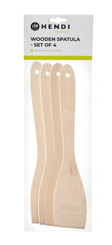 HENDI Wooden spatula, HENDI, 4 pcs., 300x55mm