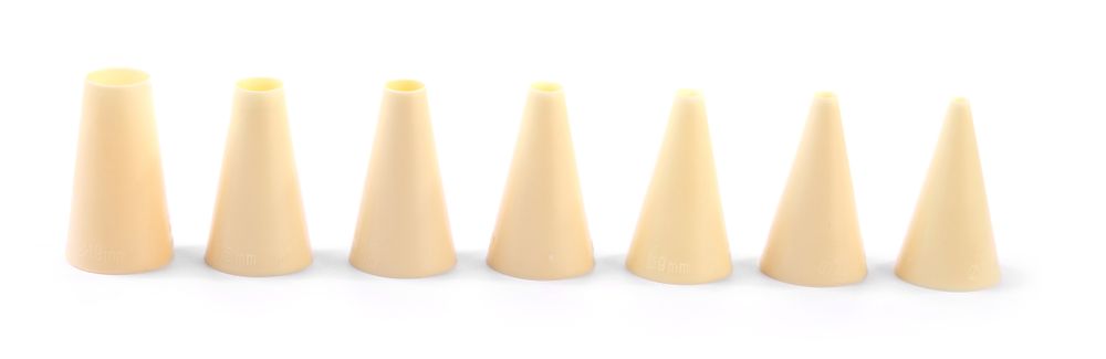 HENDI Icing tips - smooth, HENDI, ø 5-7-9-11-13-15-17