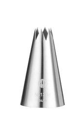 HENDI Icing tips - serrated, HENDI, ø6-8-10-12-14