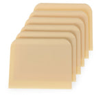 HENDI Dough scrapers, rektangulär, HENDI, 6 pcs., 120x96mm