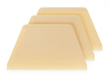 HENDI Dough scrapers, trapezoidal, HENDI, 3 pcs., 216x128mm