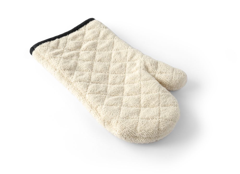 HENDI Oven mitts, cotton - 2 pcs, HENDI, Cream, 2 pcs., (L)350mm