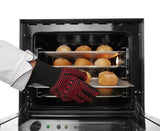 HENDI Heat resistant barbecue gloves - 2 pcs, HENDI, 2 pcs., (L)300mm