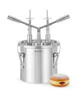 HENDI Doughnut filling dispenser, HENDI, 4,5L, Silver, 330x240x(H)390mm