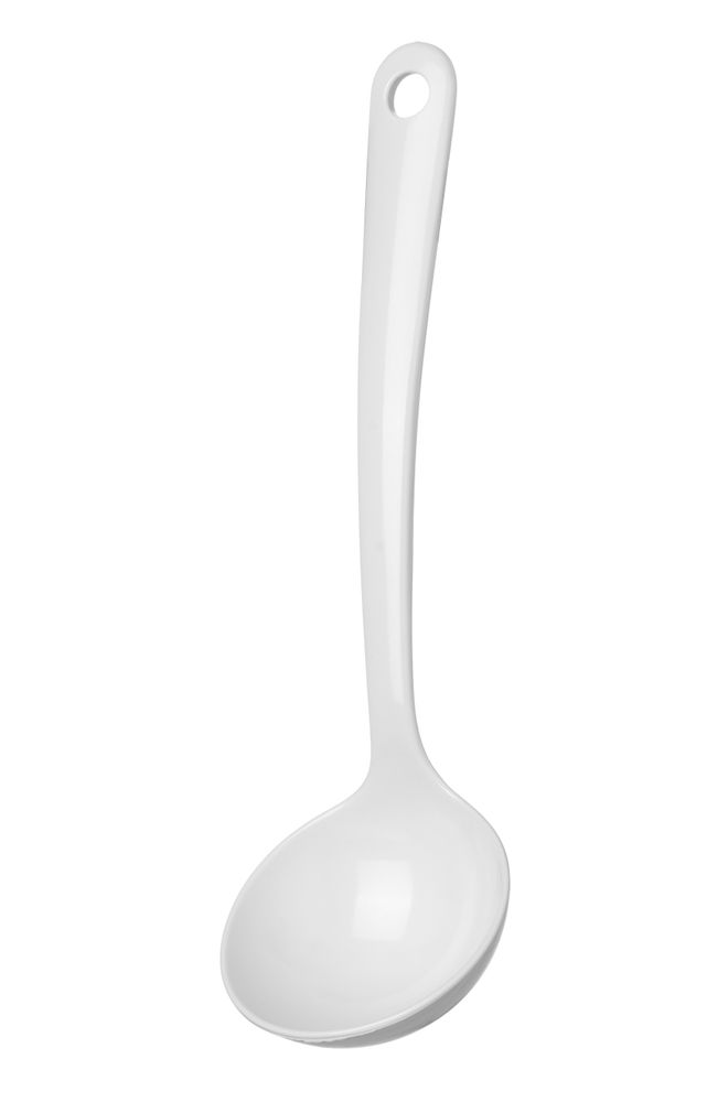 HENDI Sauce ladle, HENDI, 0,07L, vit, 235x75mm