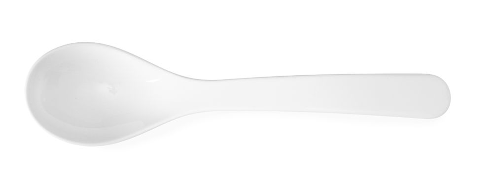 HENDI Salad sked, HENDI, 0,03L, vit, 235x55mm