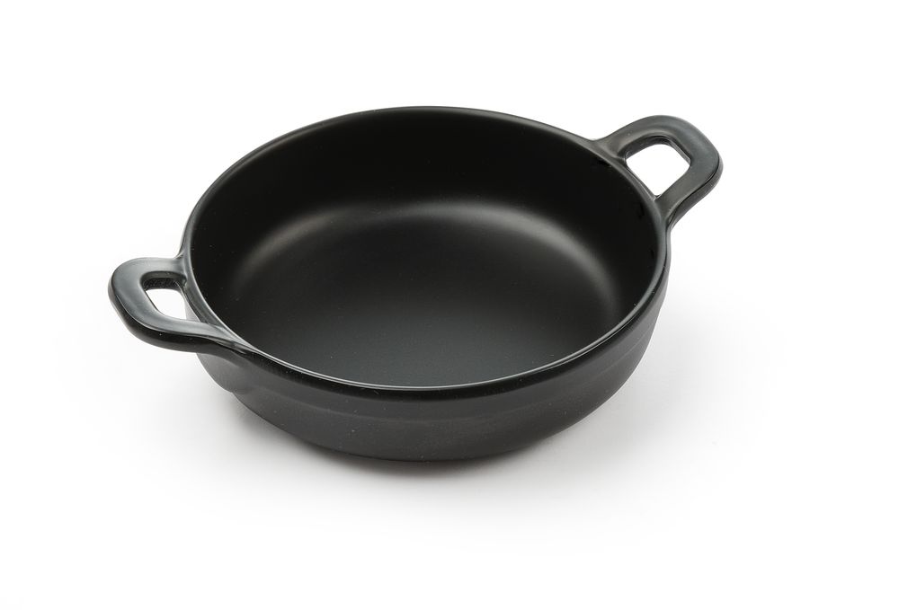 HENDI Mini rund pan Little Chef, HENDI, svart, 150x115x(H)37mm