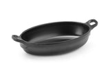 HENDI Mini oval pan Little Chef, HENDI, Little Chef, svart, 155x80x(H)37mm