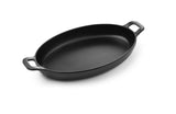 HENDI Mini oval pan Little Chef, HENDI, Little Chef, svart, 155x80x(H)37mm