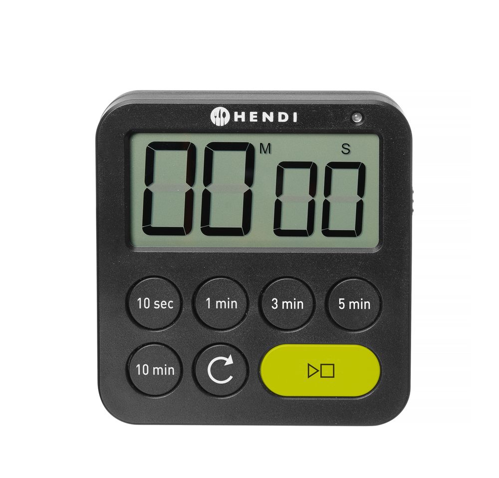 HENDI Timer, HENDI, svart, 82x20x(H)88mm