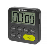 HENDI Timer, HENDI, svart, 82x20x(H)88mm