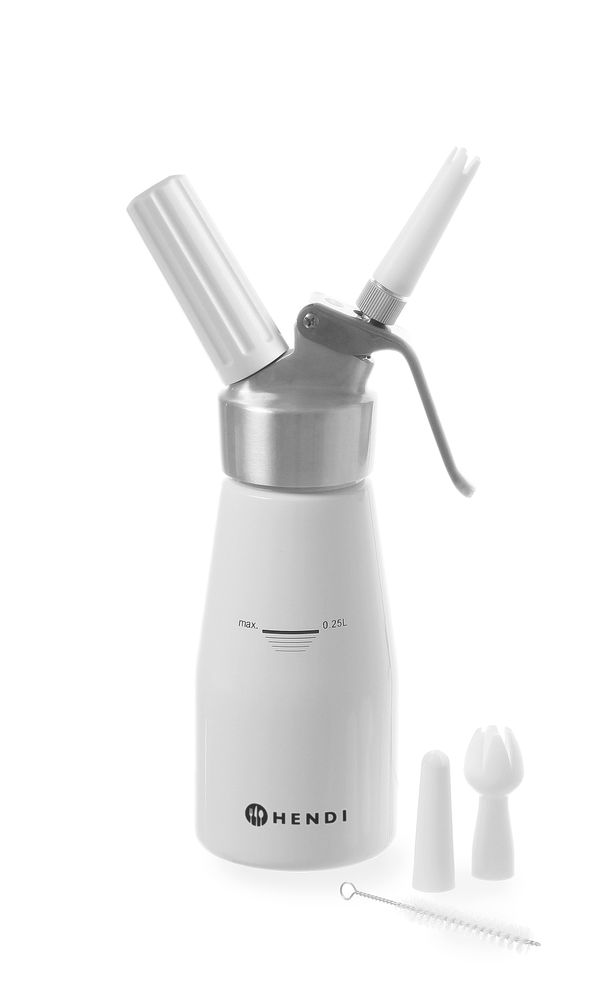 HENDI Cream whipper, HENDI, Kitchen Line, 0,25L, ⌀80x(H)200mm