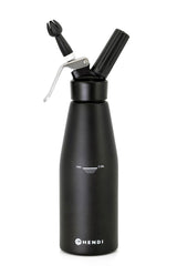 HENDI Cream whipper, HENDI, Kitchen Line, 0,5L, svart, ⌀80x(H)260mm