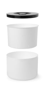HENDI Ice bucket, BarUp, 5L, vit, ⌀190x(H)200mm