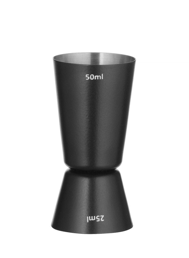 HENDI Jigger 25/50 ml, BarUp, svart, ⌀45x(H)86mm