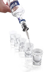 HENDI Free-flow pourer, BarUp, Slow flow, 6 pcs